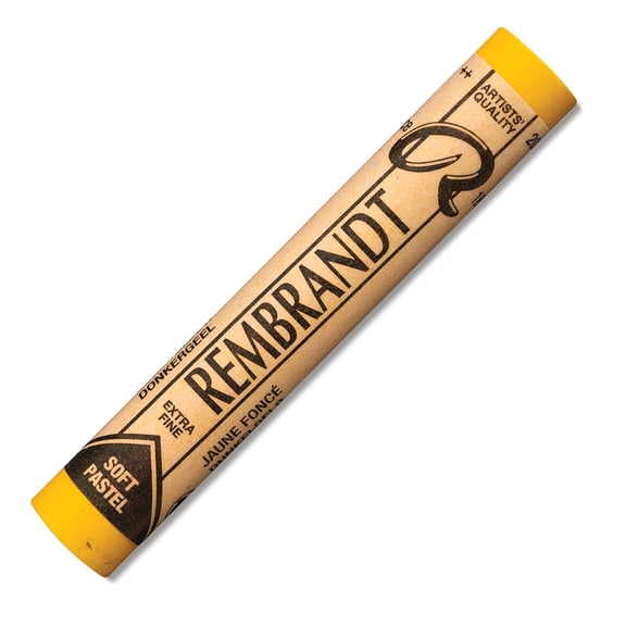 Rembrandt Soft Pastel - Deep Yellow 202.5, Full Stick