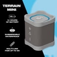 thumbnail image 4 of Skullcandy Terrain Mini XT Compact Tough Wireless Speaker, Light Grey, 4 of 9