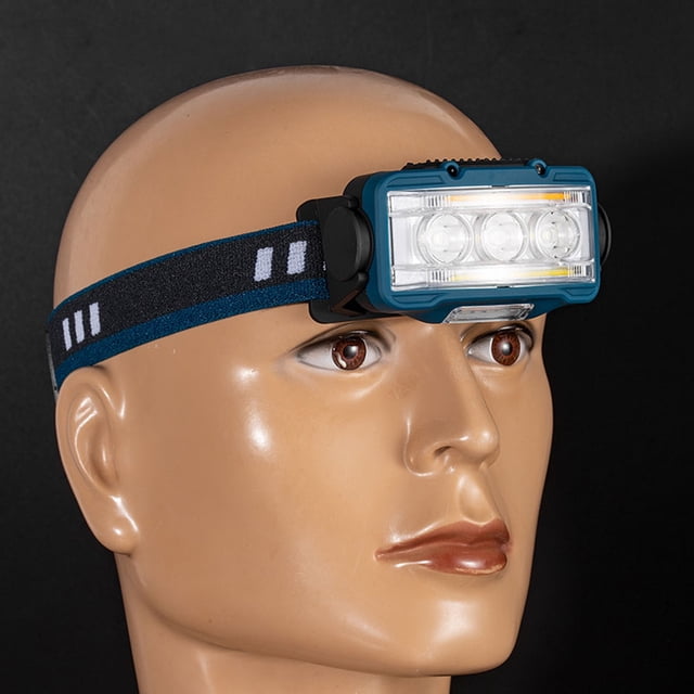 Faro Linterna Faro Mini Trabajo Luz Tipo C Carga 1800mAh ( W6109A) Azul
