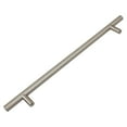 thumbnail image 3 of GlideRite 9 in. Center Solid Modern Cabinet Bar Pull, Stainless Steel, 3 of 5