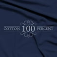 thumbnail image 4 of Hospital Twin Extra Long 100% Cotton Jersey Sheet Set - Soft and Comfy - by Crescent Bedding -Twin XL Navy Blue, 4 of 4