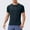 Gray(2025), variant on T Shirts Mens Sporty Athletic T Shirt Quick Dry Color Blocked Short Sleeve Top for Running and Gym