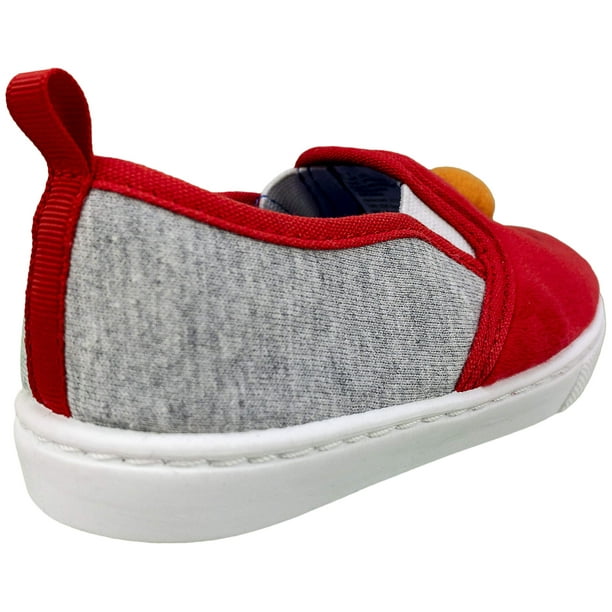 Sesame Street Elmo Shoes Slip On Sneaker for Toddlers Red Toddler Size 7 Walmart
