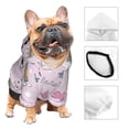thumbnail image 3 of Fotbe No Drama Llama Sudadera con Estampado para Perros Pequeños – Suéter con Capucha para Mascotas, Tela Suave de Forro Polar con Bolsillo-Large, 3 of 7