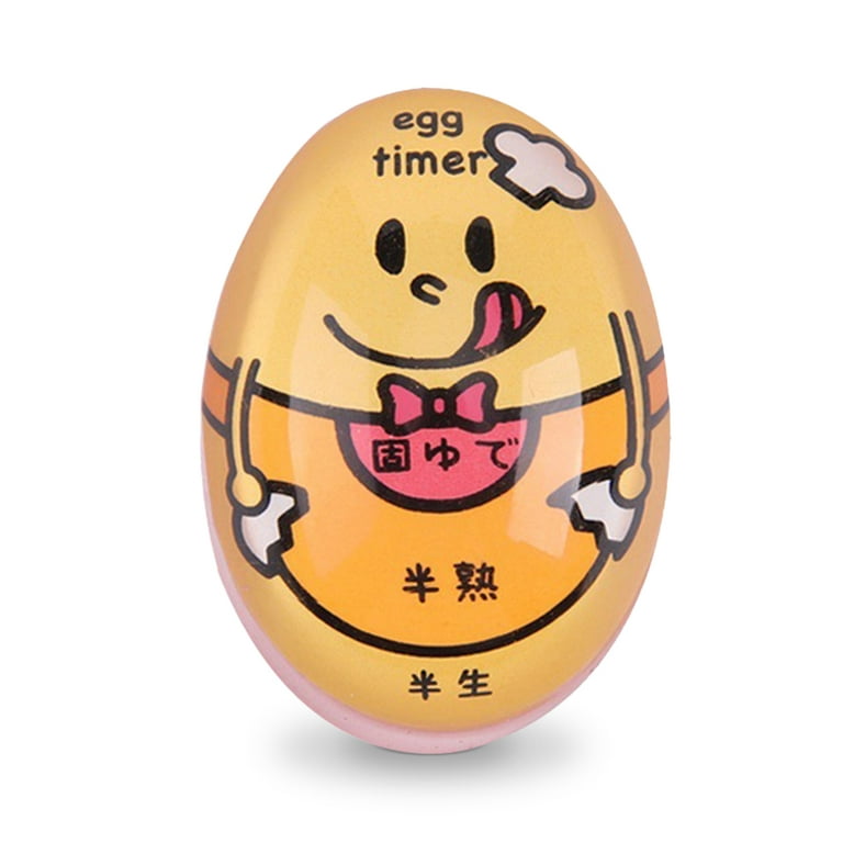 Egg Timer Colour Changing Reusable Easy to Read Kitchen Cook Heat Perfectly  Mini Egg Boiler for