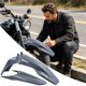 thumbnail image 5 of Electrics Dirt Bike Compatible Black Mud Guards Mudguard For Off Road Motorcycle Black, 5 of 9