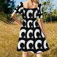 thumbnail image 3 of Mod Montage (Noir) Robe Sans Manches pour Femmes Vêtements Esthétiques Robe de Soirée Élégante pour Femmes 2024, 3 of 4