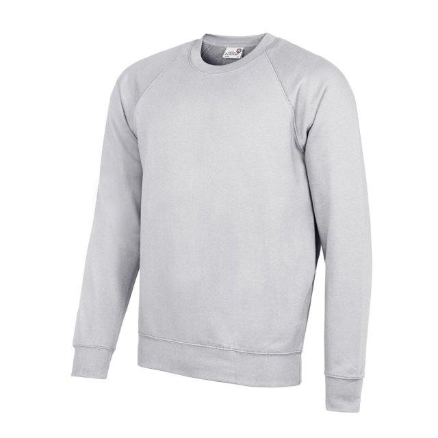 AWDis Academy Mens Crew Neck Raglan Sweatshirt