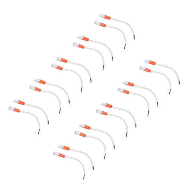 Cable Conector Macho Hembra, Conector Hembra Macho ABS 10 Juegos Especificación Estándar 16AWG Resistente A La Corrosión Para Reemplazo