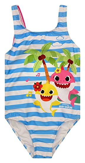 girls shark swimsuit