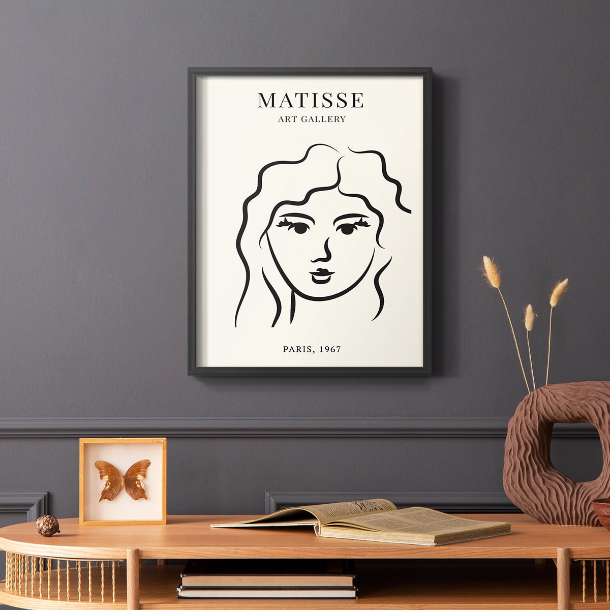 Matisse LXX Framed Print - Solid Wood