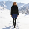 thumbnail image 6 of mgoYE Women's Quilted Skirts Winter Outdoor Insulated Skirts for Hiking Running Golf(Navy,M), 6 of 9