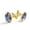 Color 1, variant on Men's Classic Stainless Steel, Electric Guitars Color Pattern Cufflinks Business Wedding Shirts, Golden