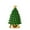 Green, variant on Christmas Tree With LED Lights LED Christmas Figures For Desktop Resin Tree Christmas Sculptures Holiday Sculptures For Christmas Home Christmas Decoration for Tabletop Red