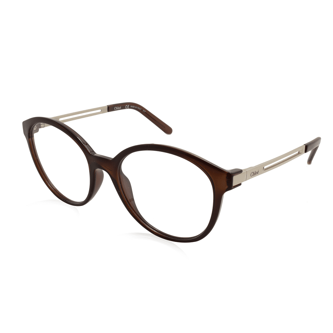 Chloe CE 2735 Plastic Womens Round Eyeglasses Sand 52mm