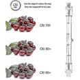thumbnail image 3 of 5pcs 500w R7s Linearlogen Floodlight J118 500w Double Ended Security Light Bulb 118mm Length, 3 of 5