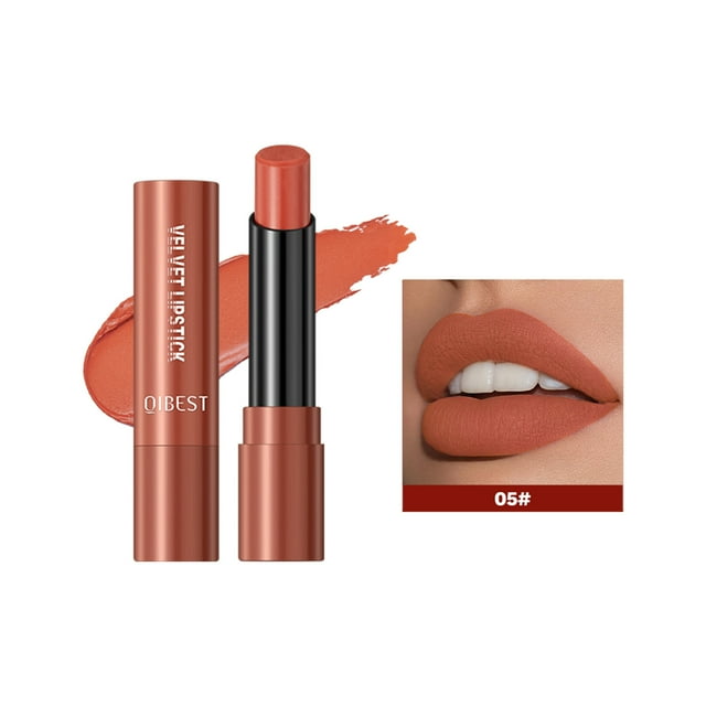 FcBaudy Rouge à Lèvres pour Femmes, Encre à Lèvres, Brillant à Lèvres Non Collant, Rouge à Lèvres Mat, Rouge à Lèvres Velours, Longue Tenue, Brillant à Lèvres Mat, Rouge à Lèvres, un Rouge à Lèvres