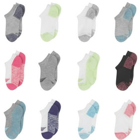 Fila Girls' 10 Pack No Show Socks Fila Girls' 10 Pack No Show Socks