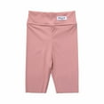 thumbnail image 2 of Swuxness Girls Yoga Half Shorts Pants High Stretch Leggings Slim Cycling Summer Sports Wear, 2 of 4