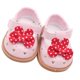 thumbnail image 3 of 2x 1 par de de de material cuero en miniatura hechos de material cuero sintético PU para niñas de 18 pulgadas perfke Zapatos de muñeca Bowknot, 3 of 7