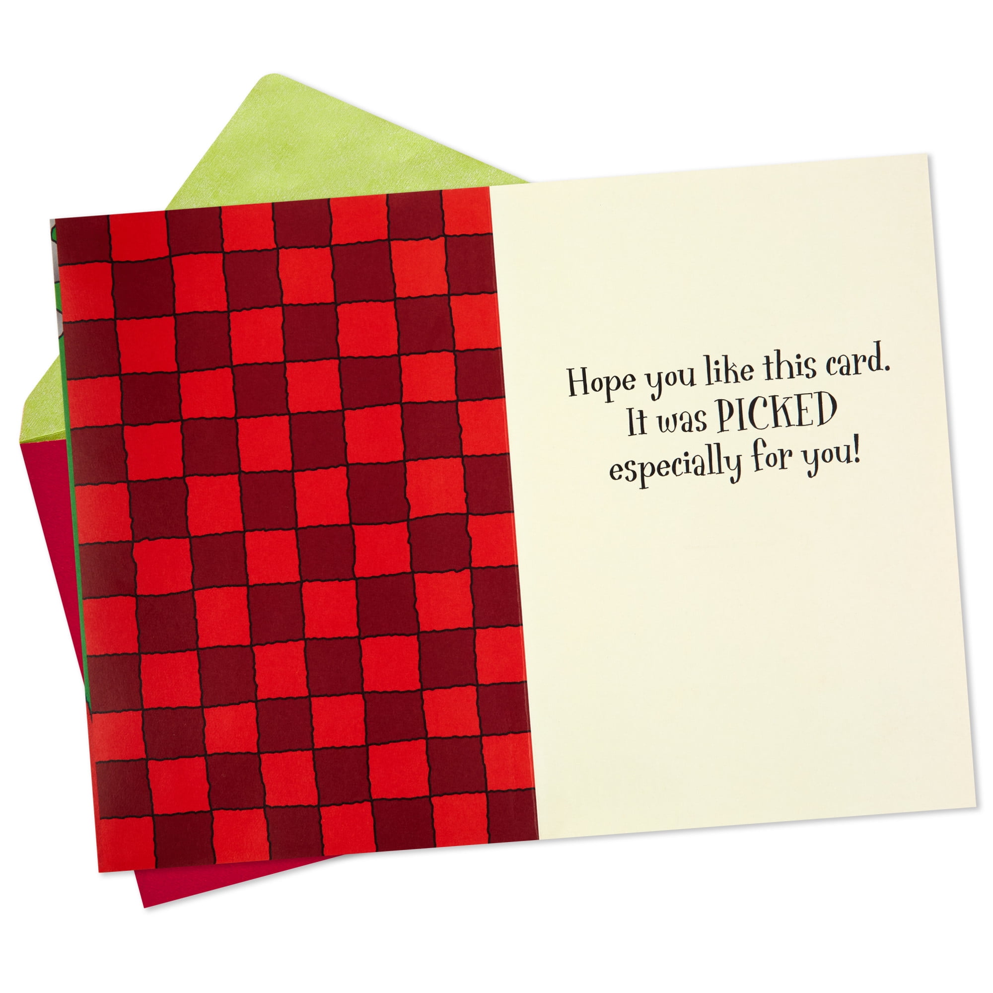 Hallmark Funny Musical Christmas Card with Motion (Nose-Picking Moose)