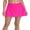 Pink, variant on Women Solid Swim Skirt Build-in Brief Tummy Control Tankini Bottoms