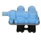 thumbnail image 1 of Water Inlet Valve Blue Double Head PP Washer Water Inlet Valve Replacement for 205613 WP358276 110-120V, 1 of 5