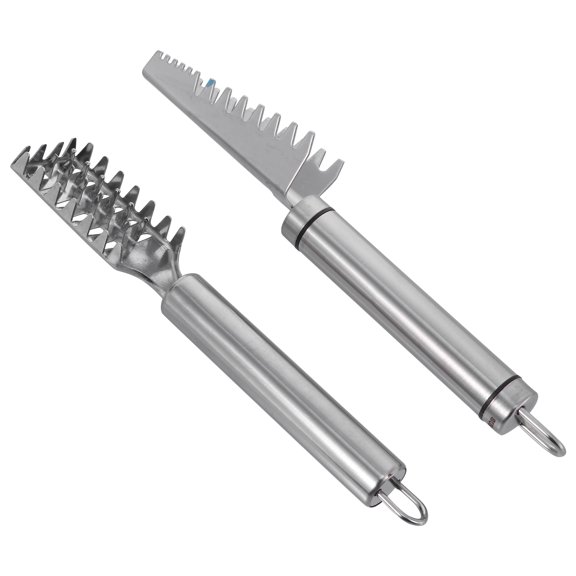 BEADCEST 2-Pack Fish Scale Scraper for Restaurant Use, Easy Grip Tool for Efficient Fish Cleaning