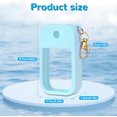 thumbnail image 4 of Hand Sanitizer Spray Case Compatible with Touchland Power Mist 1 oz – Silicone Case with Keychain for Touch Land Mist 1 fl oz（30 ml）, Hand Sanitizer Accessory for 1 fl oz (Blue, 1 Pack), 4 of 7