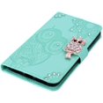 thumbnail image 2 of Compatible with iPhone 11 Case Glitter Stylish Crystal Owl with Wrist Strap Kickstand Magnetic Leather Wallet for Women Flip Phone Case for iPhone 11 6.1 inch Green YK, 2 of 10
