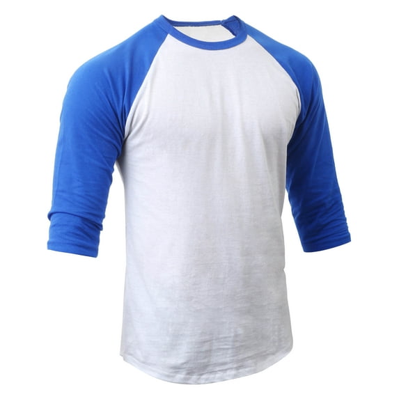 Hat and Beyond Men's Casual 3/4 Raglan Sport T-Shirts Baseball Activewear