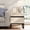 Beige, variant on WAMPAT Modern End Table With 2 Drawers - Compact Sofa Side Table & Nightstand For Living Room & Bedroom，Brown