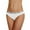 White, variant on Women's Cotton Panties - Sports Briefs - Breathable - Polyester/Elastane - M-XL - High Waist