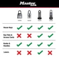 thumbnail image 3 of Caja de Seguridad Master Lock Negra Capacidad para 5 Llaves, 3 of 9