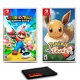 thumbnail image 1 of Mario + Rabbids: Kingdom Battle and Pokemon: Let's Go, Eevee! - Two Game Bundle For Nintendo Switch Nintendo HACPBAANA-22, 1 of 8