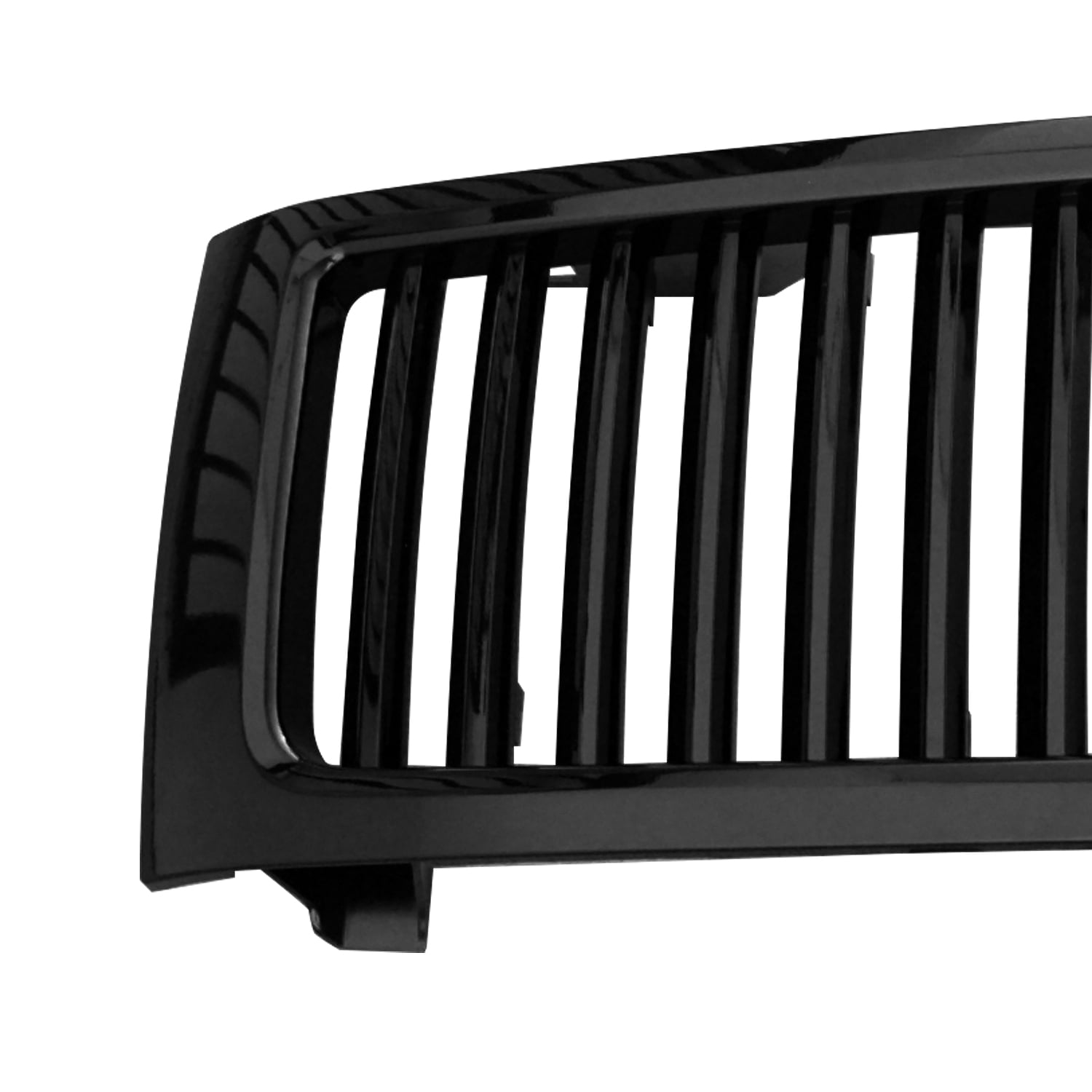 Spec-D Tuning Black Grill Grille Compatible with 2007-2013 Chevy Silverado 1500