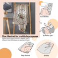 thumbnail image 7 of Yibo Tree Healing Scripture Blanket Flannel Soft and Comfortable Anti-static Bed Sofa Blanket, 7 of 7