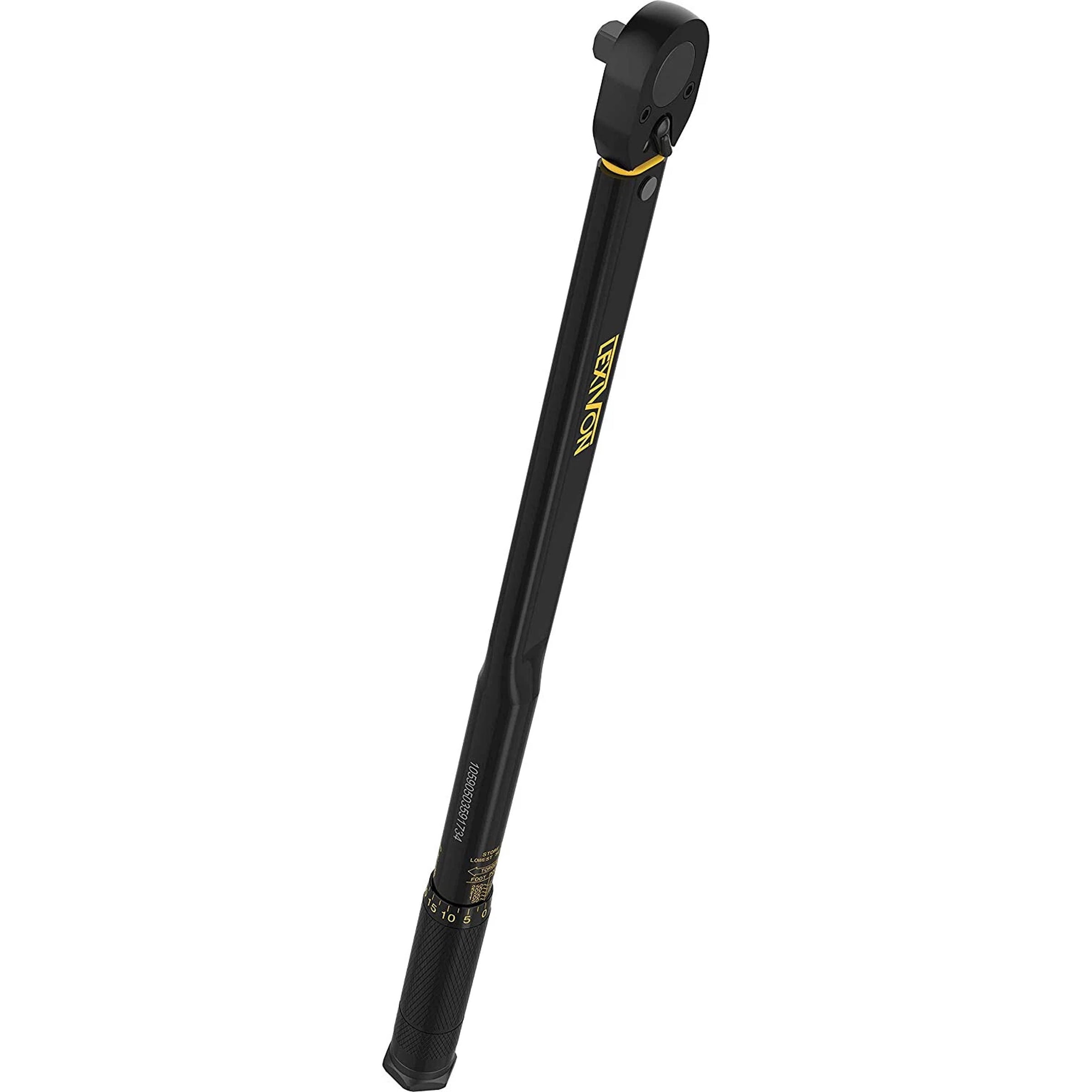 LEXIVON LX184 - 1/2" Drive Click Torque Wrench 25-250 Ft-Lb/33.9-338.9 Nm
