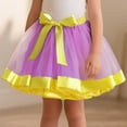 thumbnail image 2 of Kids Girls Holiday Party Ballet Skirts Dress Party Princess Mesh Dance Skirt Comfort Dailywear 2-4 Years, 2 of 5