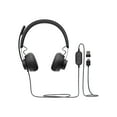 thumbnail image 1 of Logitech Zone Casque Filaire à Réduction de Bruit - pour Microsoft Teams - Casque - Supra-Auriculaire - Filaire - Réduction de Bruit active - USB-C - graphite, 1 of 8