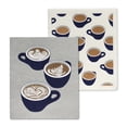 thumbnail image 1 of Set Of 2 Coffee Cup Dishcloths, 1 of 1