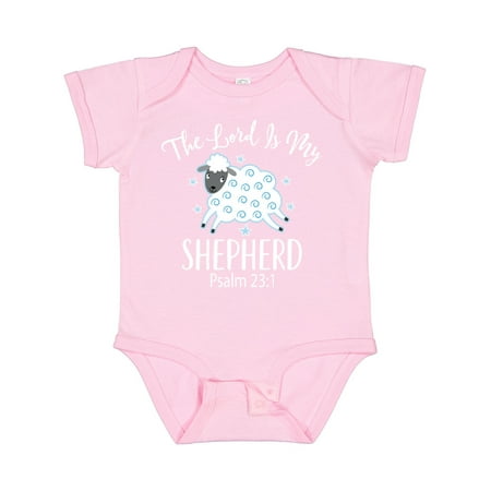 

Inktastic The Lord is My Shepherd Psalm 23 Gift Baby Boy or Baby Girl Bodysuit