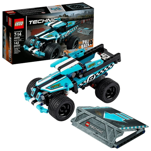 LEGO Technic Stunt Truck Interlocking Block Building Set, 142 Count