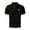Black, variant on Men's Summer Short Sleeve Polo Shirt with Embroidered Logo Breathable Quick Dry Casual T-Shirt Solid Color Business Work Tops Comfortable Lightweight Athletic Golf Shirt