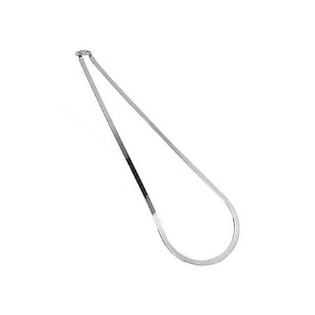 - Gem Avenue Men's Italian 925 Sterling Silver 4mm Herringbone Chain Necklace