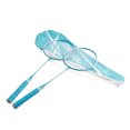 thumbnail image 5 of Badminton Rackets Set of 2, Metal Badminton Racquets with Badminton Bag Professional Lightweight Badminton Racquet for Student Beginner Fitness Training[Blue], 5 of 5
