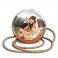 thumbnail image 5 of 3D Crystal Ball with DIY Video Playback 7cm Display Sphere, Orange, 5 of 5