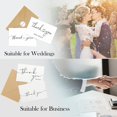 thumbnail image 2 of Baomifa-cartes de Remerciement avec Enveloppes, Lot de 100 Cartes de Remerciement Blanches en Vrac 4 x 6 Pouces, Notes et Enveloppes de Remerciement pour Mariage, Douche Nuptiale, Affaires, Baby Shower, Petite Entreprise, Remise de Diplôme, 2 of 4