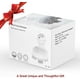thumbnail image 2 of Masajeador de Cuero Cabelludo LATME Blanco con Cabezal Eléctrico Repuesto para Liberación de Estrés, 2 of 7
