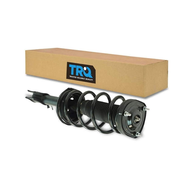 TRQ Rear Left Complete Strut & Coil Spring Assembly Drivers Side Fits Select 2003-2005 Subaru Forester